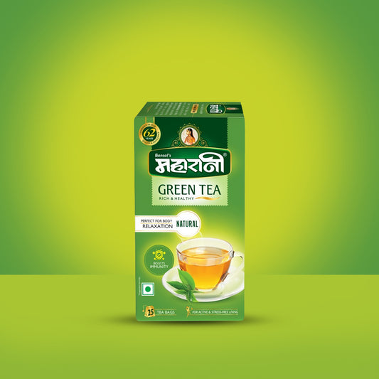 Maharani Green Tea - Natural 25 Tea Bags