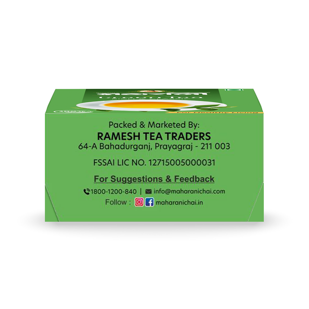 Maharani Green Tea Natural 100gm (Honey Free)