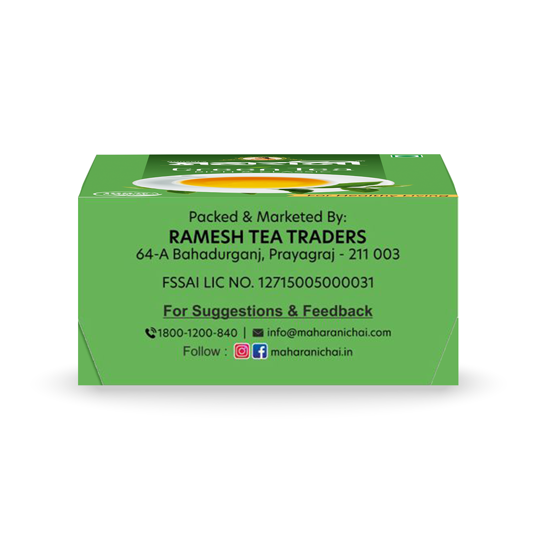 Maharani Green Tea Natural 100gm (Honey Free)