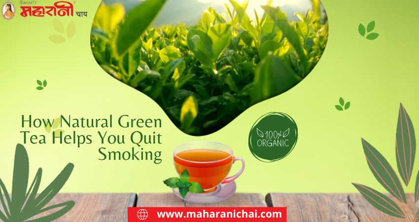 How Natural Green Tea Helps You Quit Smoking