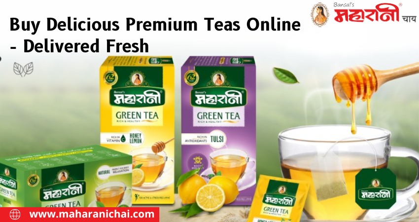Buy Delicious Premium Teas Online - Delivered Fresh